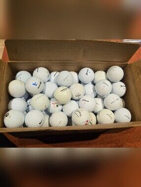 84 White Goff Balls. Bridgestone, Callaway, Taylormade, Sxiron & more. Free SHIP